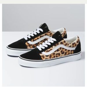 Vans Leopard print